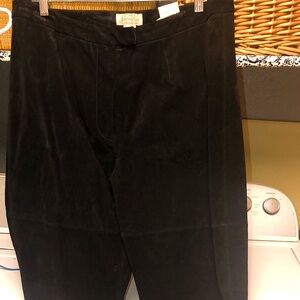St. John’s Bay New black suede pants!